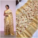 Printed saree - Image 2