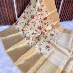 Printed saree - Image 3