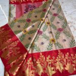 Printed saree
