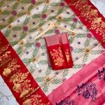 Printed saree - Image 3