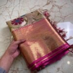 Printed saree - Image 2