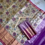 Printed saree