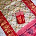 Printed saree - Image 3