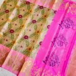 Printed saree - Image 3